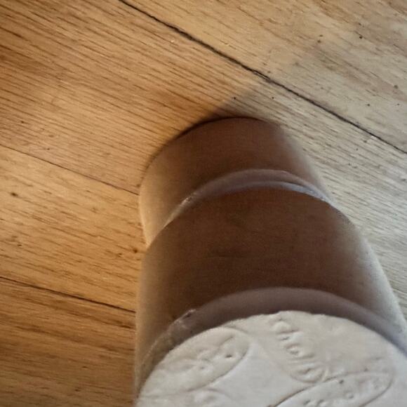 Dr. Scholls Original 10 Exercise Sandals Clogs Vintage Plaid Wooden Sole Italy - Picture 4 of 14